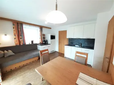 Küche/Küchenzeile in der Unterkunft Gästehaus Hauser