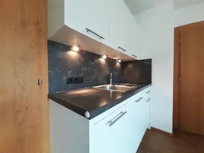 Küche/Küchenzeile in der Unterkunft Gästehaus Hauser
