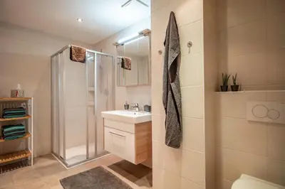 Ein Badezimmer in der Unterkunft Appartement Annabella
