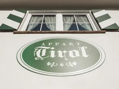 Ein Zertifikat, Auszeichnung, Logo oder anderes Dokument, das in der Unterkunft Appart Tirol ausgestellt ist