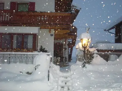 Haus Erika im Winter