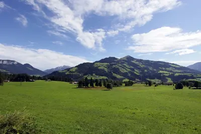 Naturlandschaft in der Nähe der Ferienwohnung