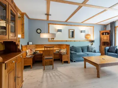 Ein Sitzbereich in der Unterkunft SkiJuwel Appartments Auffach - Wildschönau - Tirol