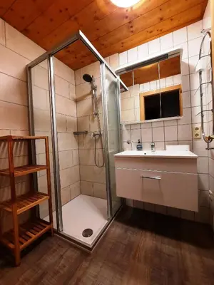 Ein Badezimmer in der Unterkunft ANDREA