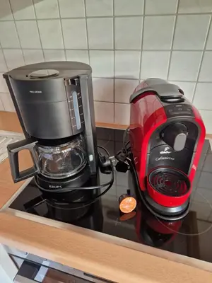 Kaffee-/Teezubehör in der Unterkunft ANDREA