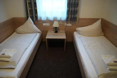 Ein Bett oder Betten in einem Zimmer der Unterkunft Appartements Fritzhof