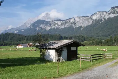 Naturlandschaft in der Nähe der Ferienwohnung