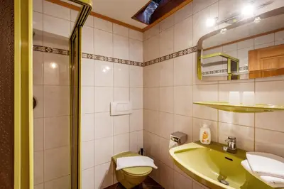 Ein Badezimmer in der Unterkunft Appartement Oberlacken
