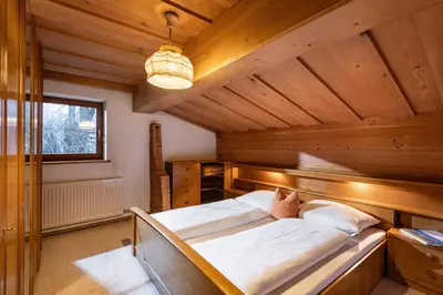 Ein Bett oder Betten in einem Zimmer der Unterkunft Appartement Oberlacken