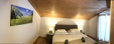 Ein Bett oder Betten in einem Zimmer der Unterkunft Hacklstoana