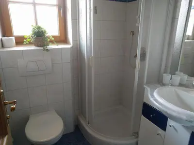 Ein Badezimmer in der Unterkunft Landhaus Mayer
