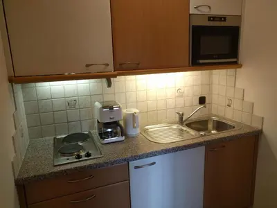 Küche/Küchenzeile in der Unterkunft Landhaus Mayer