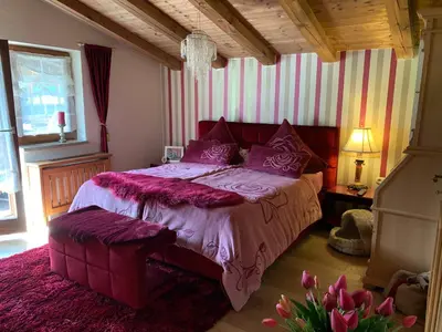 Ein Bett oder Betten in einem Zimmer der Unterkunft Gästehaus Wimmer