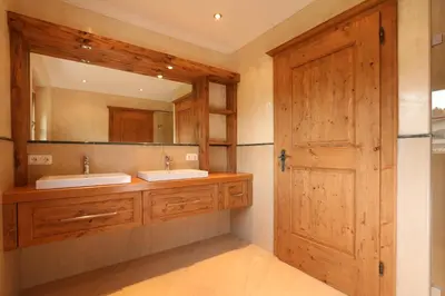 Ein Badezimmer in der Unterkunft LuxusChalet Happy Home Tyrol
