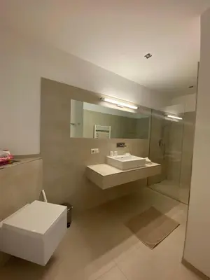 Ein Badezimmer in der Unterkunft WS-Appartement