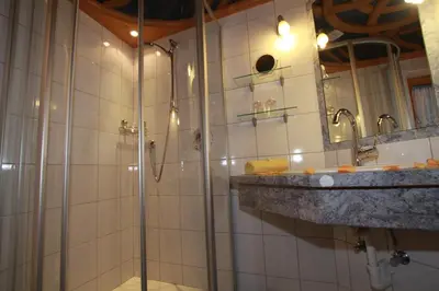 Ein Badezimmer in der Unterkunft Stoffen Zuhaus