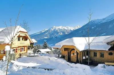 Naturlandschaft in der Nähe des Chalets
