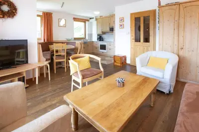 Küche/Küchenzeile in der Unterkunft Holiday flat Bärlerhof XXL, Königsleiten