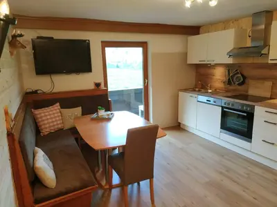 Küche/Küchenzeile in der Unterkunft Haus Gartner 4-5 pers appartement