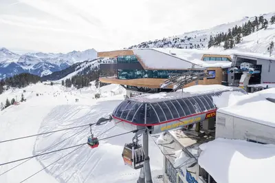 Mountain View im Winter