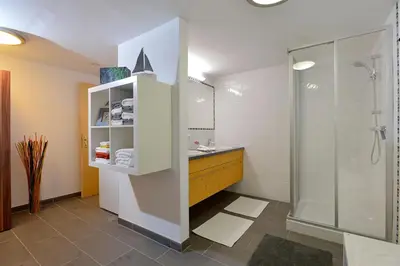 Ein Badezimmer in der Unterkunft Ferienwohnung Kitzbichler