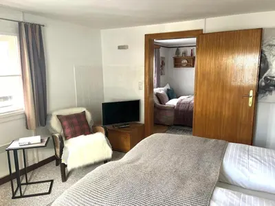 Ein Bett oder Betten in einem Zimmer der Unterkunft Chalet Bamberg near Ski Lift & Slope