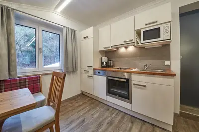 Küche/Küchenzeile in der Unterkunft Landhaus Keil - Apartments