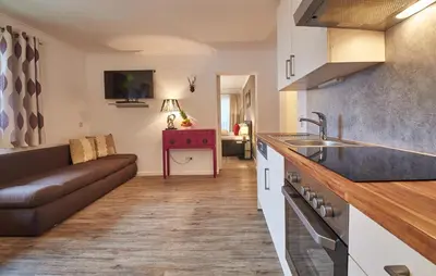 Küche/Küchenzeile in der Unterkunft Landhaus Keil - Apartments