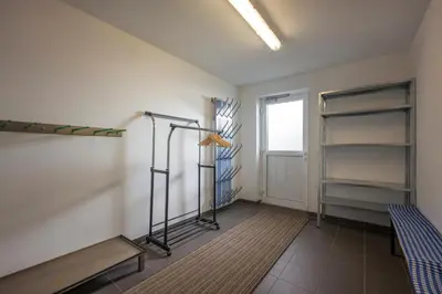 Ein Bett oder Betten in einem Zimmer der Unterkunft Ferienwohnung Thaler