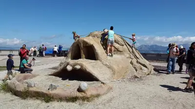 Naturlandschaft in der Nähe der Ferienwohnung