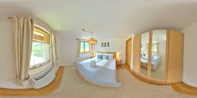 Ein Bett oder Betten in einem Zimmer der Unterkunft Haus Weyerbach Apartments