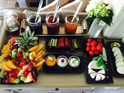 Essen im Hotel oder in der Nähe