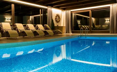 Der Swimmingpool an oder in der Nähe von Boutiquehotel Säumler