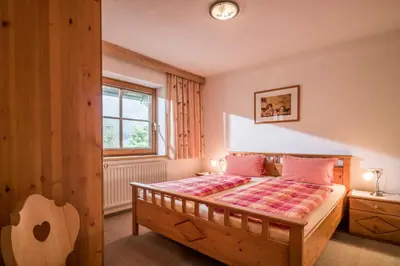 Ein Bett oder Betten in einem Zimmer der Unterkunft Böglhof