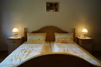 Ein Bett oder Betten in einem Zimmer der Unterkunft Böglhof