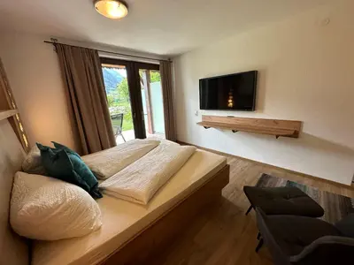 TV/Unterhaltungsangebot in der Unterkunft Apartment Haus am See
