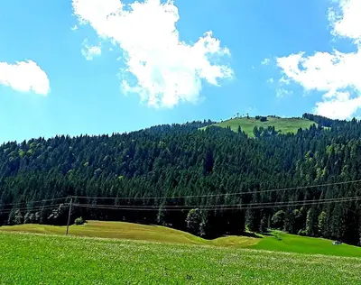 Naturlandschaft in der Nähe der Ferienwohnung