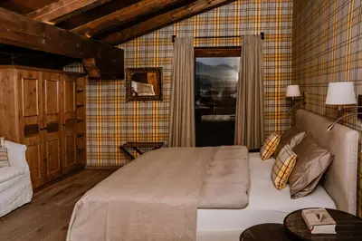 Ein Bett oder Betten in einem Zimmer der Unterkunft RÉSIdence Reith Kitzbühel