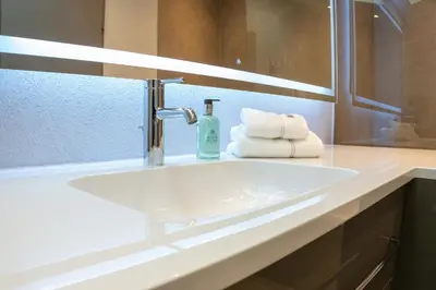 Ein Badezimmer in der Unterkunft RÉSIdence Reith Kitzbühel