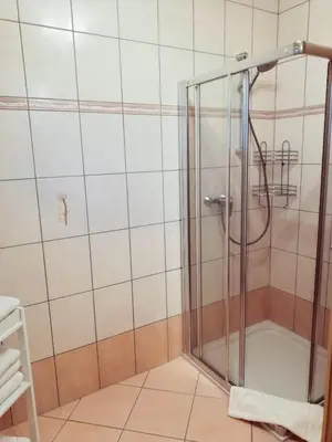 Ein Badezimmer in der Unterkunft Ferienwohnung Mariella