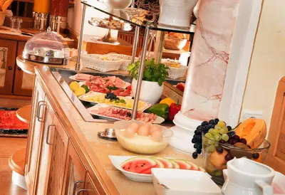 Essen im Hotel oder in der Nähe