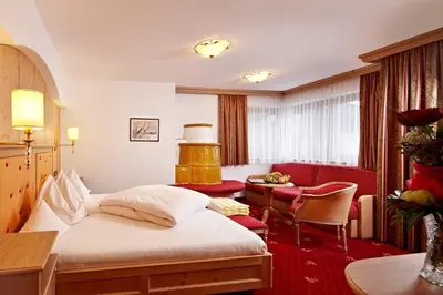 Ein Bett oder Betten in einem Zimmer der Unterkunft Hotel Jägerhof
