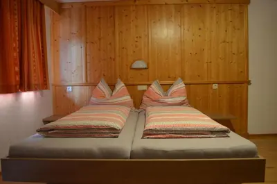Ein Bett oder Betten in einem Zimmer der Unterkunft Kienberghof
