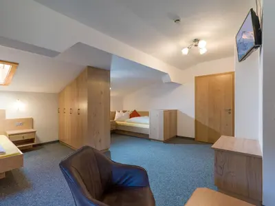 Ein Bett oder Betten in einem Zimmer der Unterkunft Haus am Wildbach