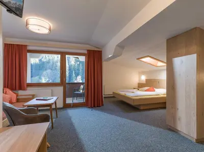 Ein Bett oder Betten in einem Zimmer der Unterkunft Haus am Wildbach