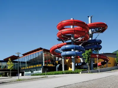 Der Swimmingpool an oder in der Nähe von Apartment in Aschau near Ski Lift Kaltenbach