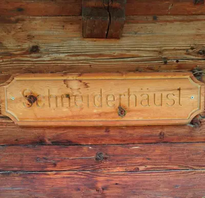 Grundriss der Unterkunft Ferienwohnungen Schneiderhäusl