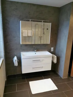 Ein Badezimmer in der Unterkunft Haus Pierzinger
