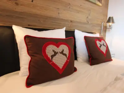 Ein Bett oder Betten in einem Zimmer der Unterkunft Dream apartment in the Kitzbühler Alps ski area