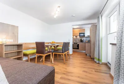 Küche/Küchenzeile in der Unterkunft Apartments Salzburgerhof